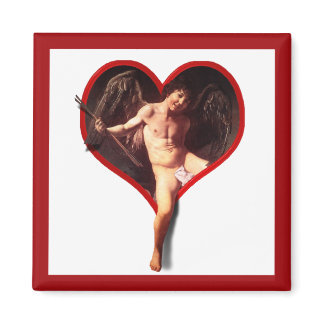 Caravaggio's Cupid (Add Your Text) Magnet
