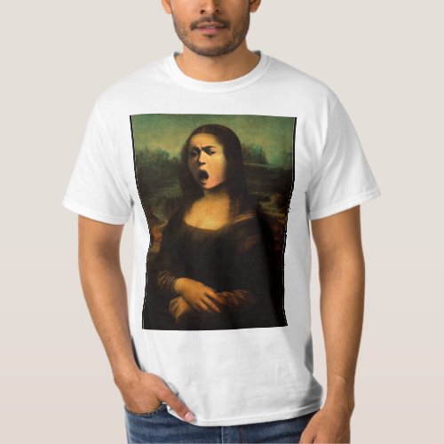 Caravaggios Mona Lisa  Medusa  T_Shirt
