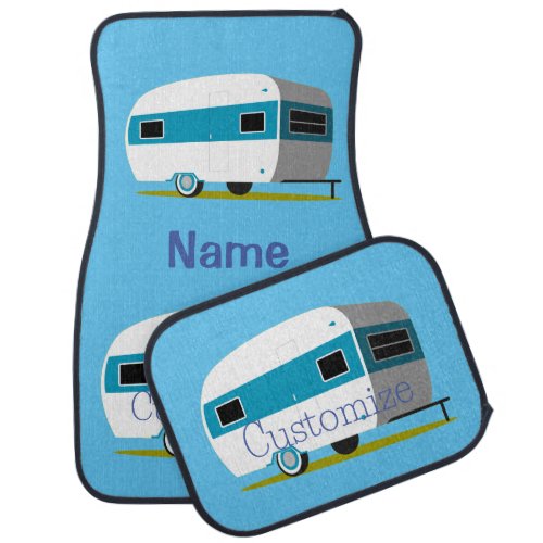 Caravan Camper RV Thunder_Cove Car Floor Mat