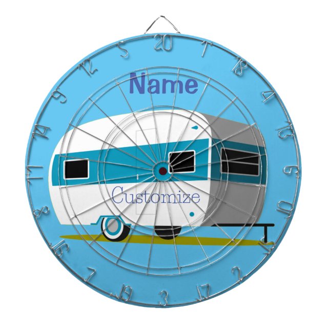 Caravan Camper RV Thunder_Cove Dart Board (Front)
