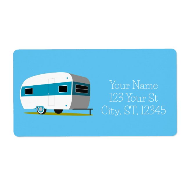 Caravan Camper RV Thunder_Cove Label (Front)