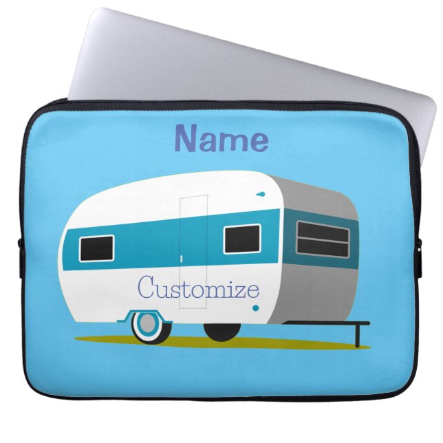 Caravan Camper RV Thunder_Cove  Laptop Sleeve (Front)