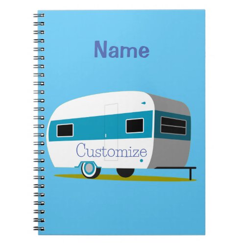 Caravan Camper RV Thunder_Cove Notebook