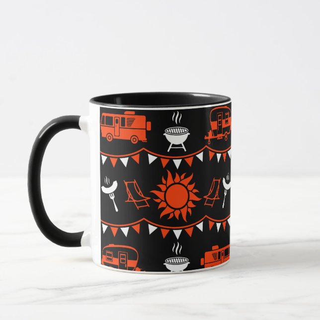 Caravan Camping Decor Mug (Left)