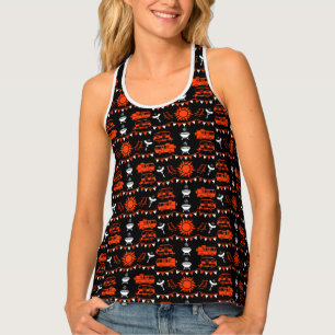 Caravan Camping Decor Tank Top