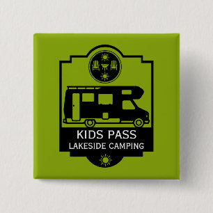 Caravan Campsite Business Button