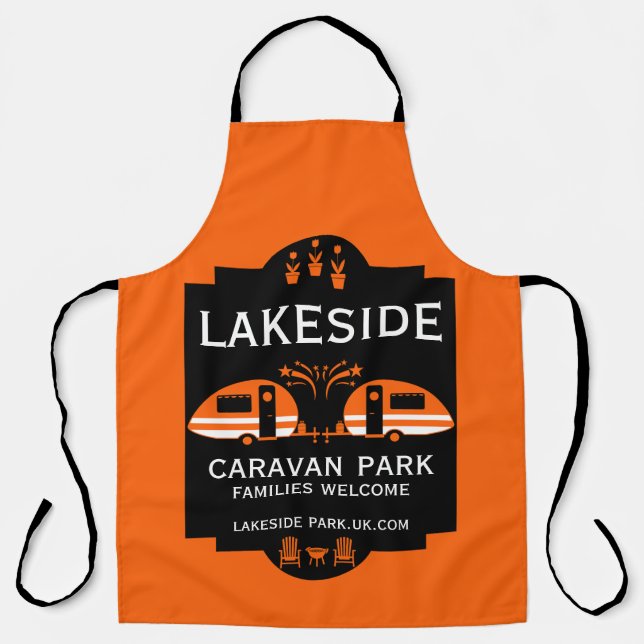 Caravan Campsite Promotion Apron (Front)