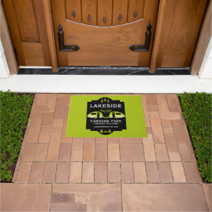 Caravan Campsite Promotion Doormat