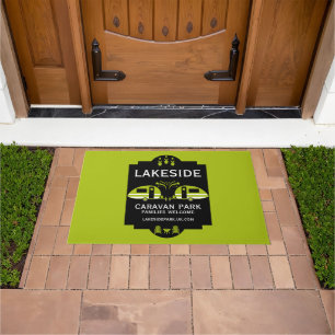 Caravan Campsite Promotion Doormat