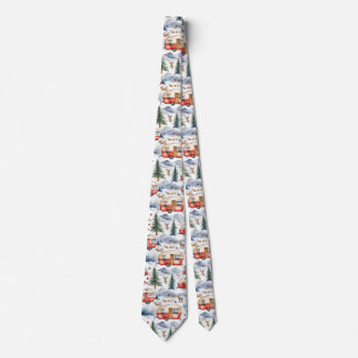 Caravan Christmas  Neck Tie