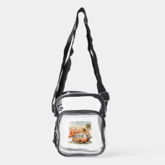 Caravan Clear Crossbody Bag