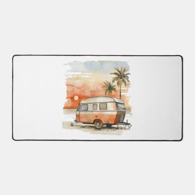 Caravan Desk Mat (Front)