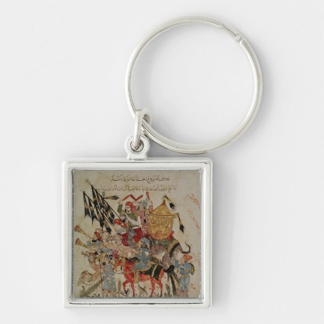 Caravan going to Mecca Keychain (Front)