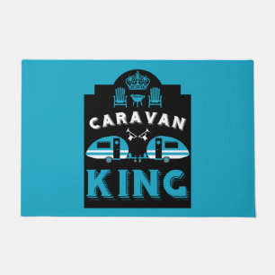 Caravan King Gifts For Campers Doormat