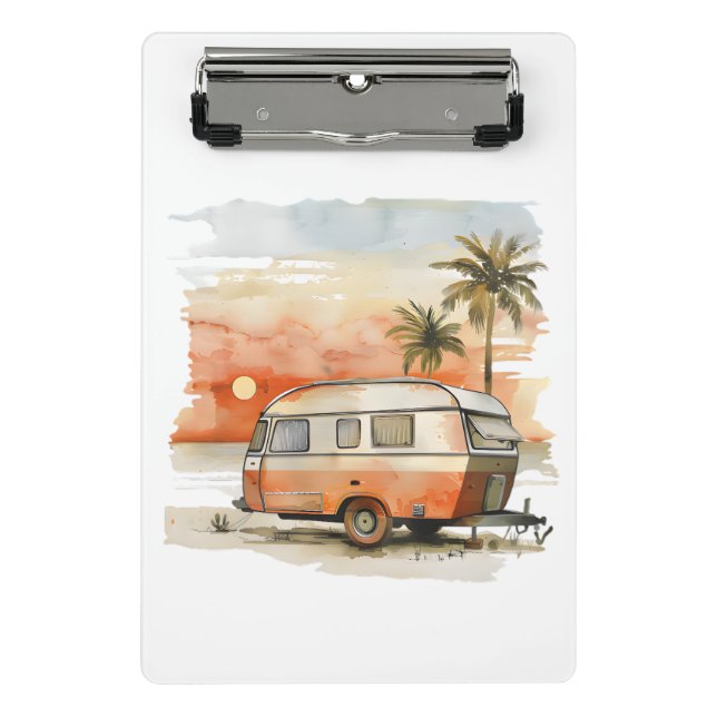 Caravan Mini Clipboard (Front)