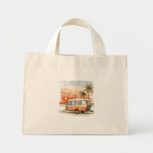 Caravan Mini Tote Bag