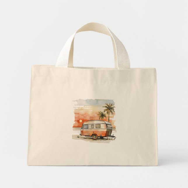 Caravan Mini Tote Bag (Front)