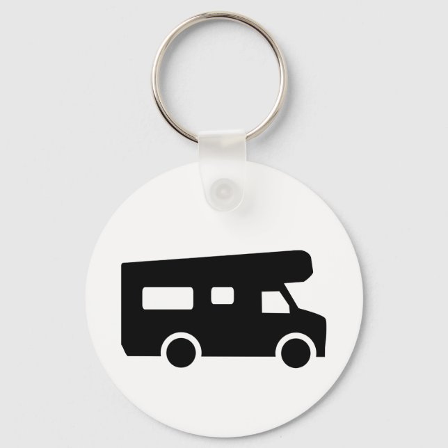 Caravan - Motorhome Keychain (Front)