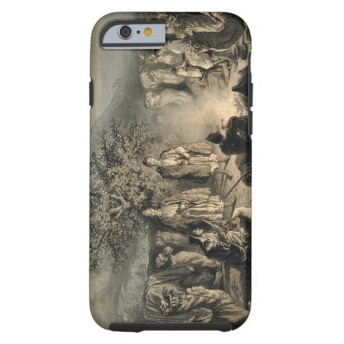 Caravan of Armenian Merchants Transcaucasia plat Tough iPhone 6 Case