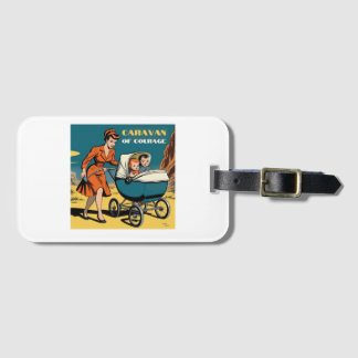 caravan of courage luggage tag
