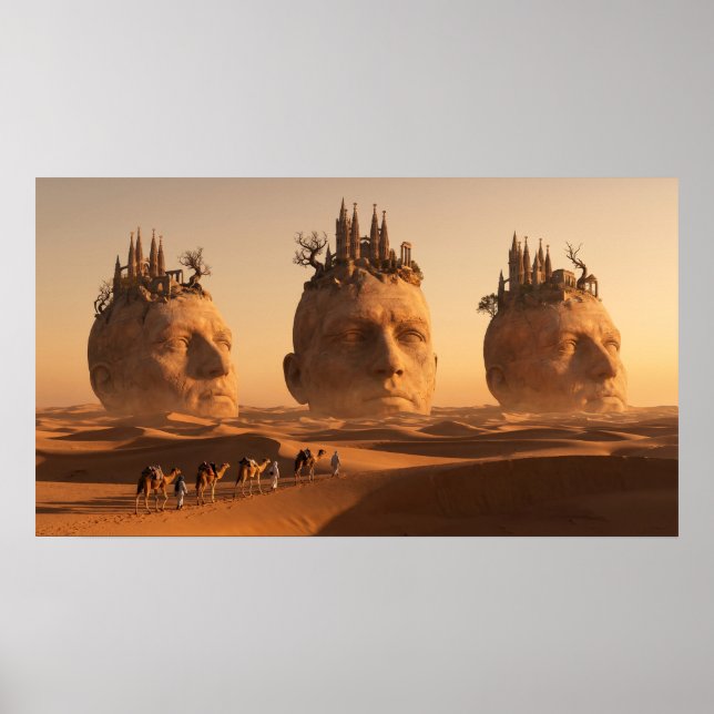 Caravan of Lost Souls in the Silk Desert Poster (Front)