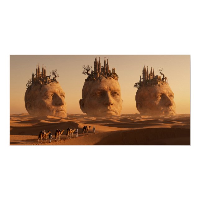 Caravan of Lost Souls in the Silk Desert Poster (Front)