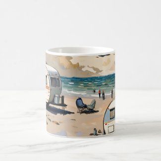  Caravan on the Beach 
