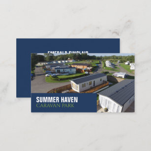 Caravan Park, Holiday Park Owner, Manager Business Card