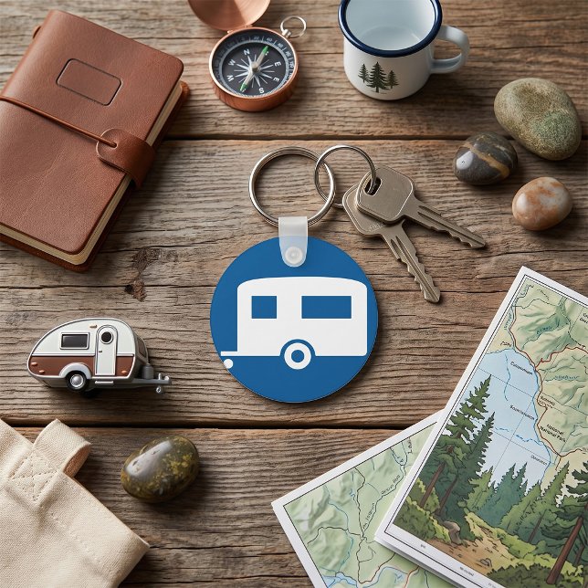 Caravan Road Sign Keychain (Creator Uploaded)