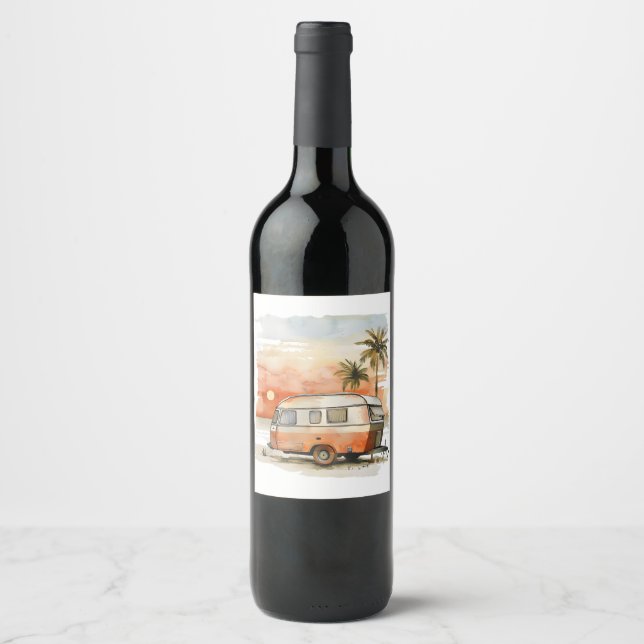 Caravan Wine Label (Front)