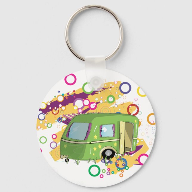 Caravaning Keychain (Front)