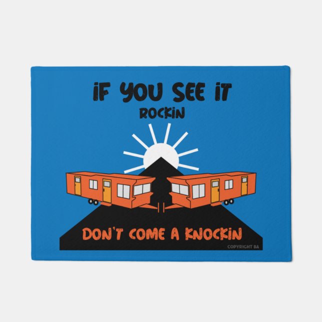Caravanning | Static Caravans | Caravan Camping |  Doormat (Front)