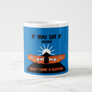 Caravanning Static Caravans Caravan Camping Giant Coffee Mug