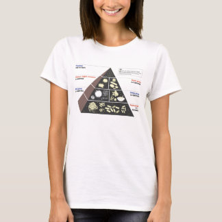 Carb Lover's Food Pyramid T-Shirt