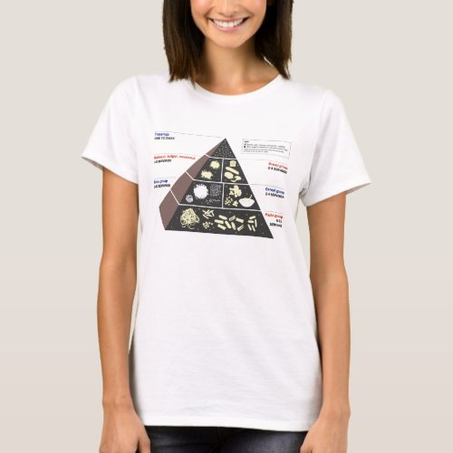 Carb Lovers Food Pyramid T_Shirt