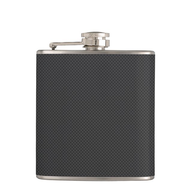 Carbin Fiber Style 01 Flask (Front)