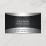 Carbon Black Marriage Counseling Couple Therapy Business Card