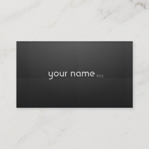 Carbon Business Card