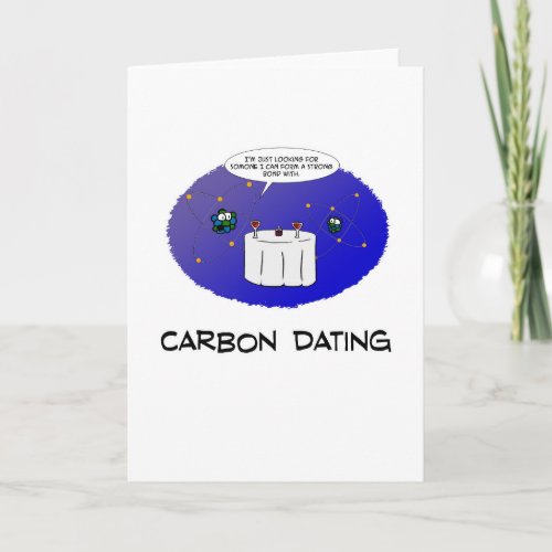 Carbon Dating Card