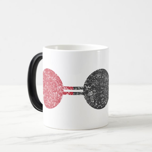 Carbon Dioxide Molecular Structure Color Morph Mug (Front Left)