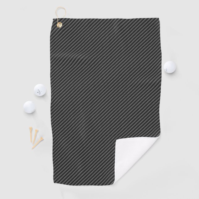 Carbon Fiber 1-2A Image Options Golf Towel (InSitu)