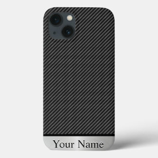 Carbon Fiber 1-2A Options iPhone 13 Case