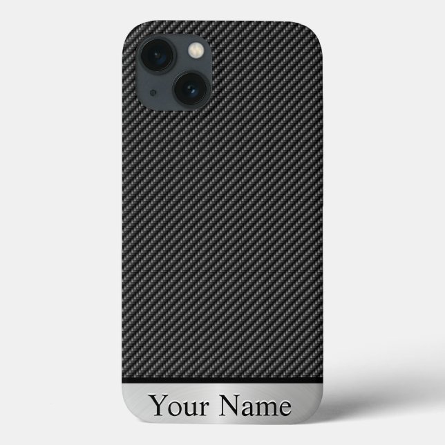 Carbon Fiber 1-2A Options Case-Mate iPhone Case (Back)