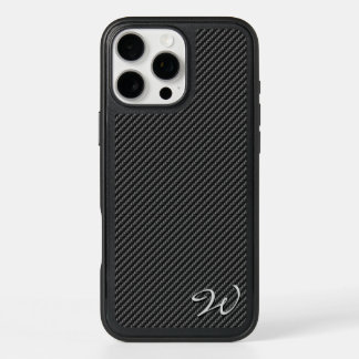 Carbon Fiber 1-2A Options iPhone 16 Pro Max Case