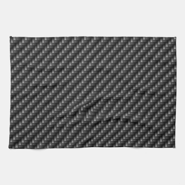 Carbon Fiber 2 Kitchen Towel (Horizontal)