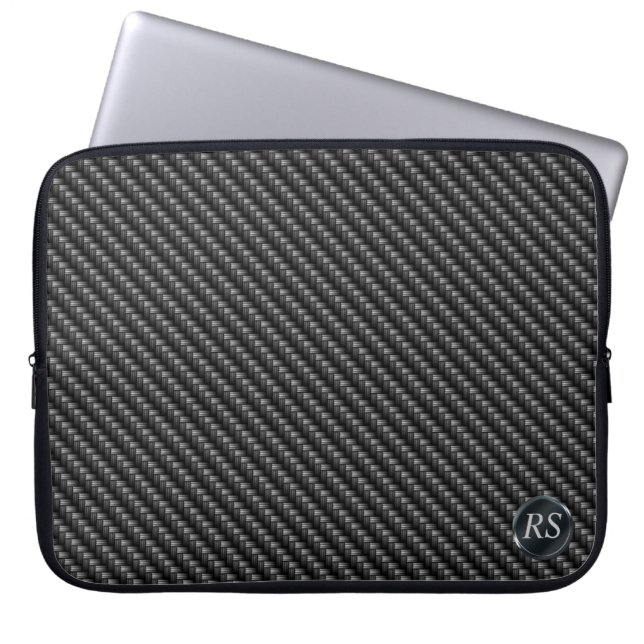 Carbon Fiber 2A Laptop Sleeve (Front)