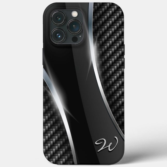 Carbon Fiber 3 Case-Mate iPhone Case (Back)