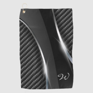 Carbon Fiber 3 Golf Towel