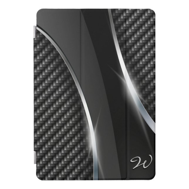 Carbon Fiber 3 iPad Pro Cover (Front)