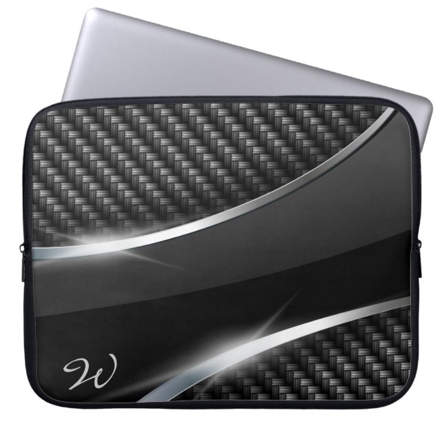 Carbon Fiber 3 Laptop Sleeve Options (Front)